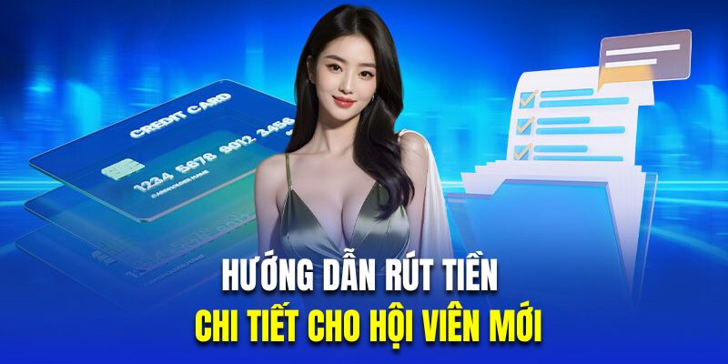 Từng bước hướng dẫn rút tiền cho tân hội viên